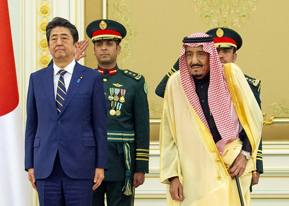 Šinzo Abe u poseti Saudijskoj Arabiji