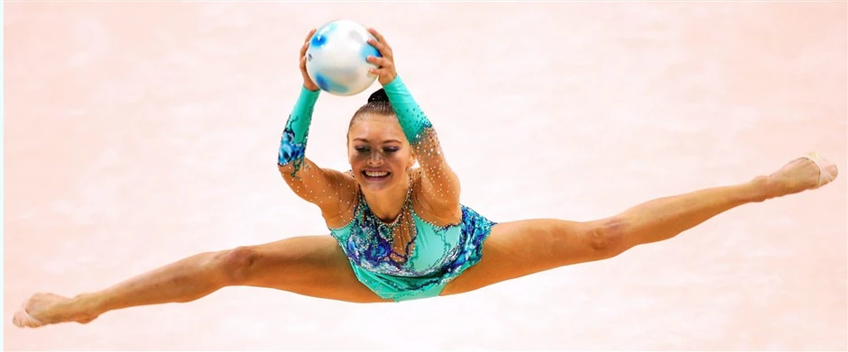 Alina Kabajeva na Olimpijskim igrama u Atini 2004.