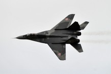 Ten polski myśliwiec poleciał na wojnę. Atakuje rosyjskimi rakietami