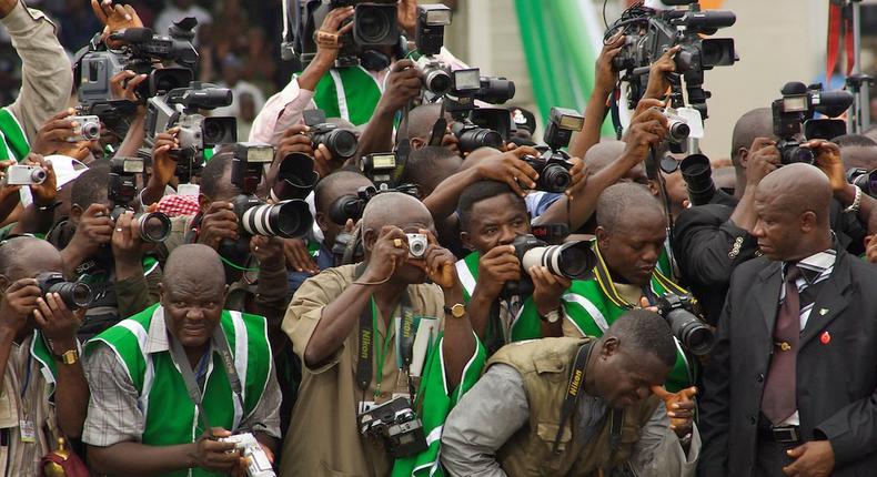 Nigerian press photographers 