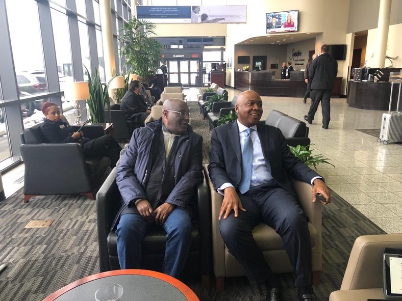 Image result for Atiku Went To US As Aide To Saraki