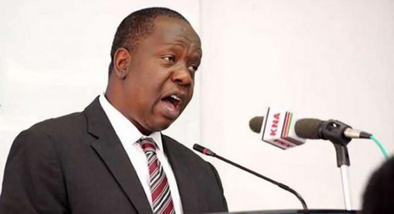 Education CS Dr Fred Matiang'i