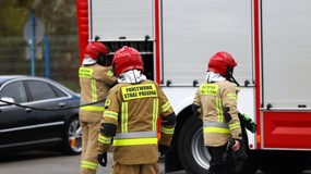 Ogromny pożar hotelu na Mazowszu. 140 strażaków w akcji