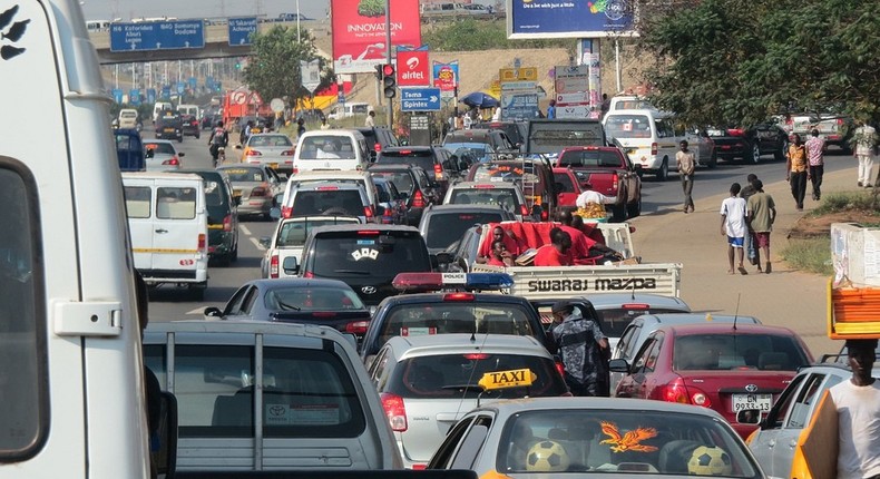 Traffic in Ghana