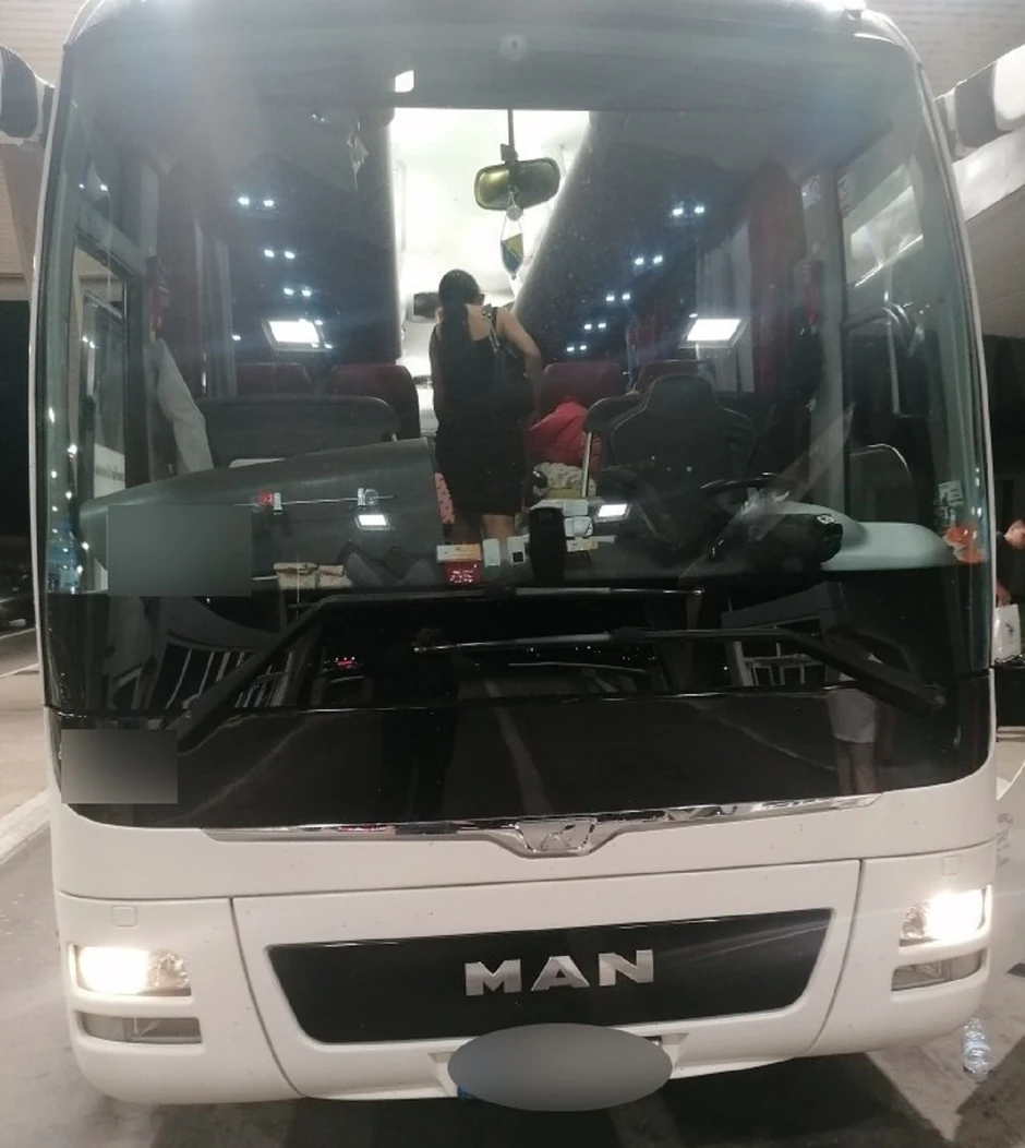 Autobus u kojem je krijumčarena roba