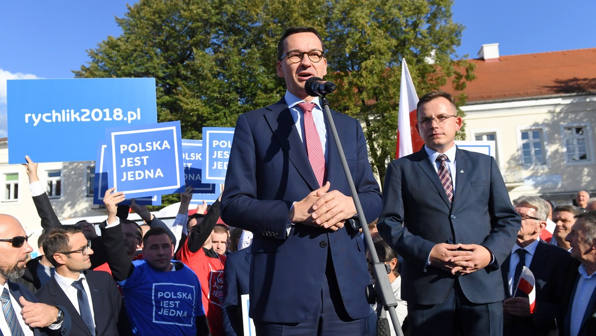 Mateusz Morawiecki z wizytą w Wieluniu