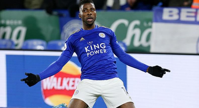 Kelechi Iheanacho has impressed  his manager at Leicester City for his recent form (Leicester City FC vis Getty Images)