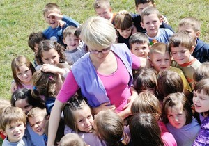 Profesorka - ilustracija