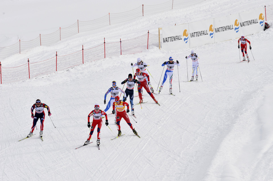 Puchar Świata w La Clusaz, Justyna Kowalczyk kontra Marit Bjoergen