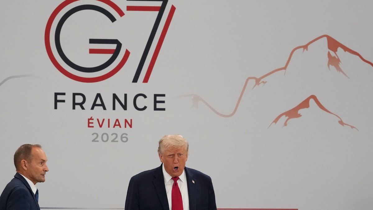 Donald Tramp na samitu G7