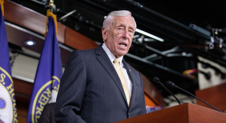 Rep. Steny Hoyer of Maryland.Amanda Andrade-Rhoades/For The Washington Post via Getty Images