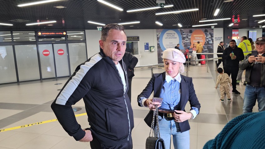 Jovana Jeremić i Dragan stigli iz Amerike