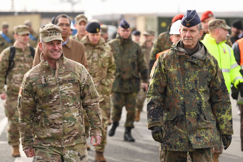 Gen. Christopher Cavoli i gen. Martin Schelleis