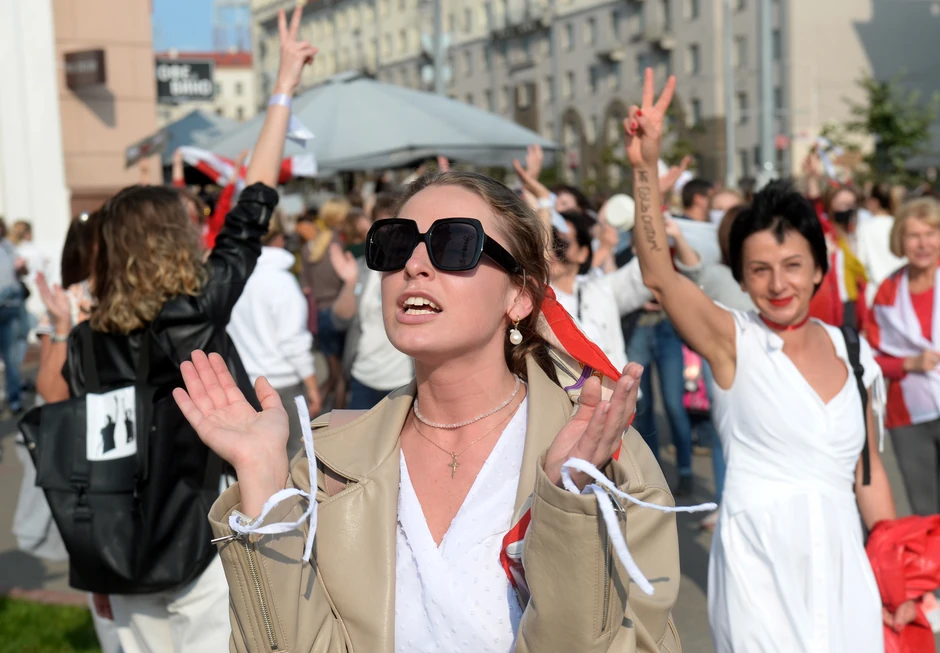 Protesti žena u Minsku