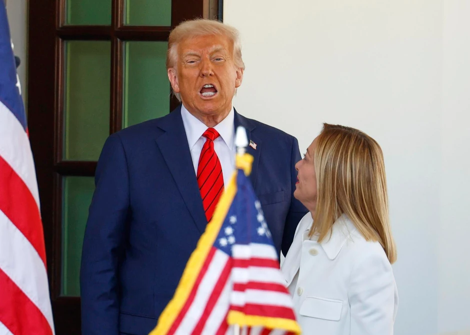 Đorđa Meloni i Tramp