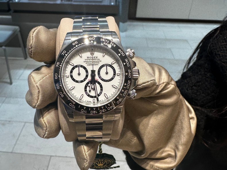 Caitlin Hausser told Business Insider that Rolex Daytona models were in the highest demand.Jordan Hart/BI