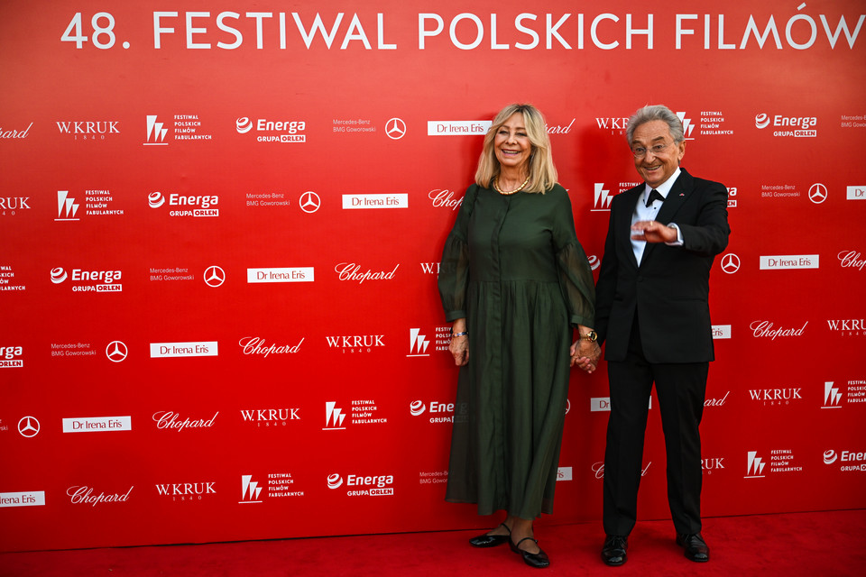 Allan Starski, Wiesława Starska na gali zakończenia 48. Festiwalu Polskich Filmów Fabularnych w Gdyni