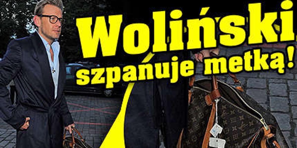 Woliński szpanuje metką