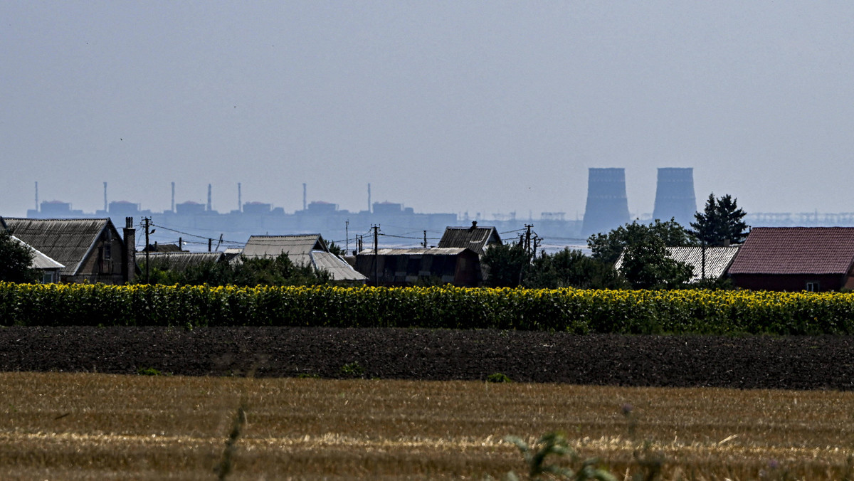 Atak Ukraińców na Zaporoską Elektrownię Atomową. Są ranni