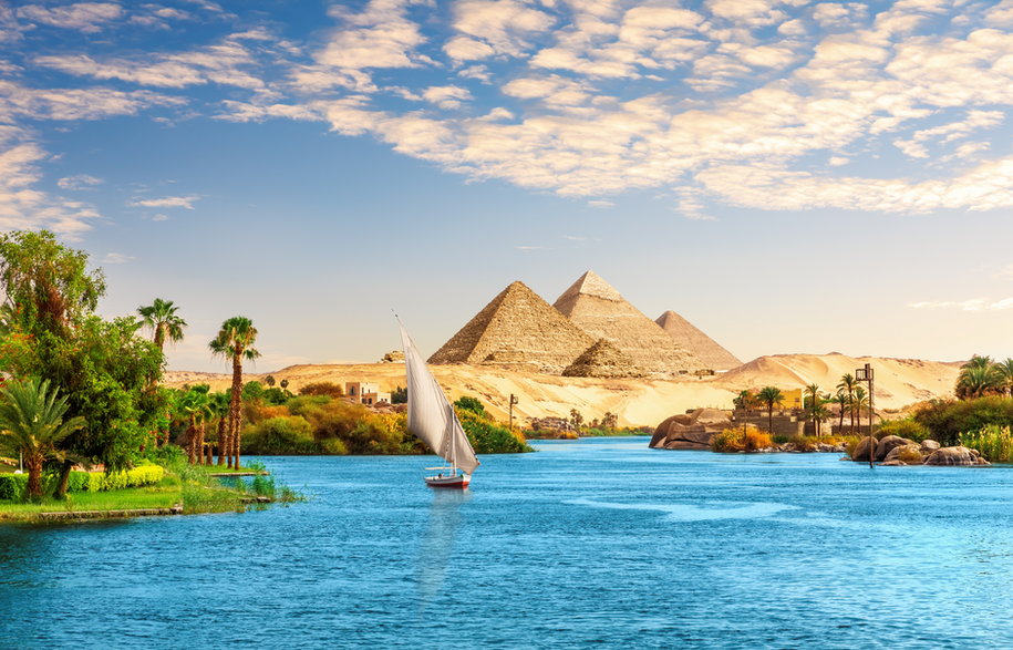 Nil zapewnia nie tylko piękne widoki dla turystów, ale też bezpieczeństwo wodne kilku krajom.