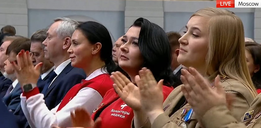 Kamera wyłapała tych ludzi podczas orędzia Putina. Wymowny widok!