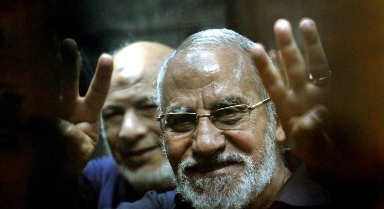 The Muslim Brotherhood's supreme guide, Mohamed Badie