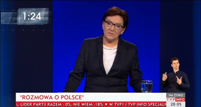 Debata Kopacz - Szydło. Pierwsza przyszła kandydatka PiS