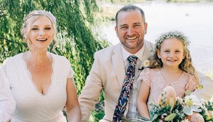 Karen Windsor quit her corporate job to spend more time with her husband and daughter.Photo credit: Rebecca Mercia Photography