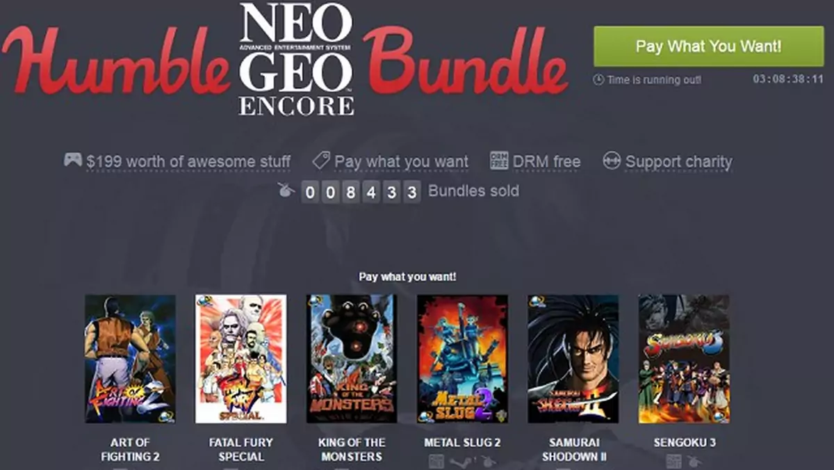 Humble Neo Geo Bundle: 25 gier za 10 dolarów!