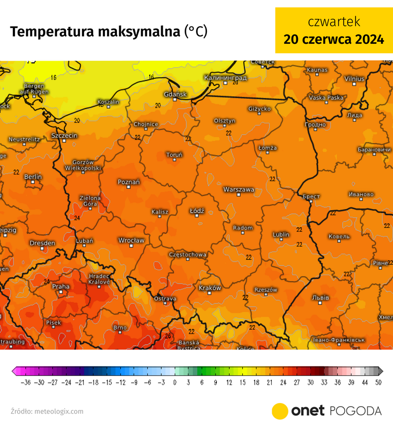 Będzie przyjemnie ciepło, ale już bez gorąca i upału