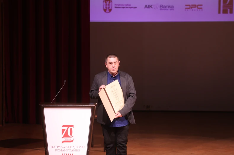 Stevo Grabovac jubilarni 70. dobitnik NIN-ove nagrade