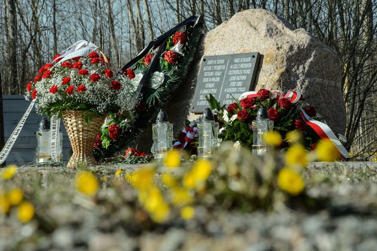 Miejsce katastrofy prezydenckiego tupolewa w Smoleńsku