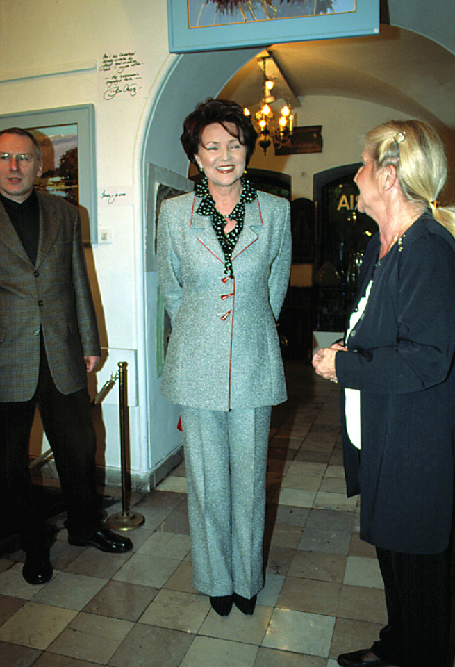 Jolanta Kwaśniewska w 2001 roku