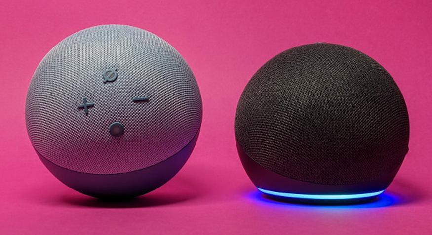 4. Generation Smarter Speaker mit AlexablaugrauNeu Amazon Echo Dot 