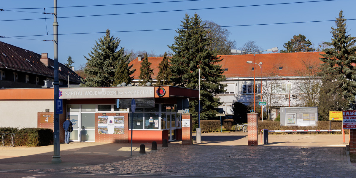 Szczecin. Atak pacjenta w szpitalu. Lekarz ugodzony nożem.