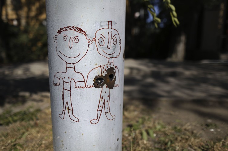 Wojna w mieście. FOTOREPORTAŻ Z DONIECKA