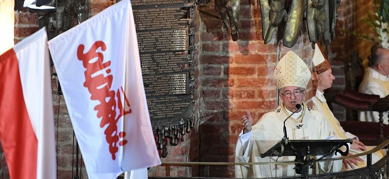Arcybiskup Głódź: św. Brygida to dom Boży, który jest szczególnie bliski NSZZ "Solidarność"