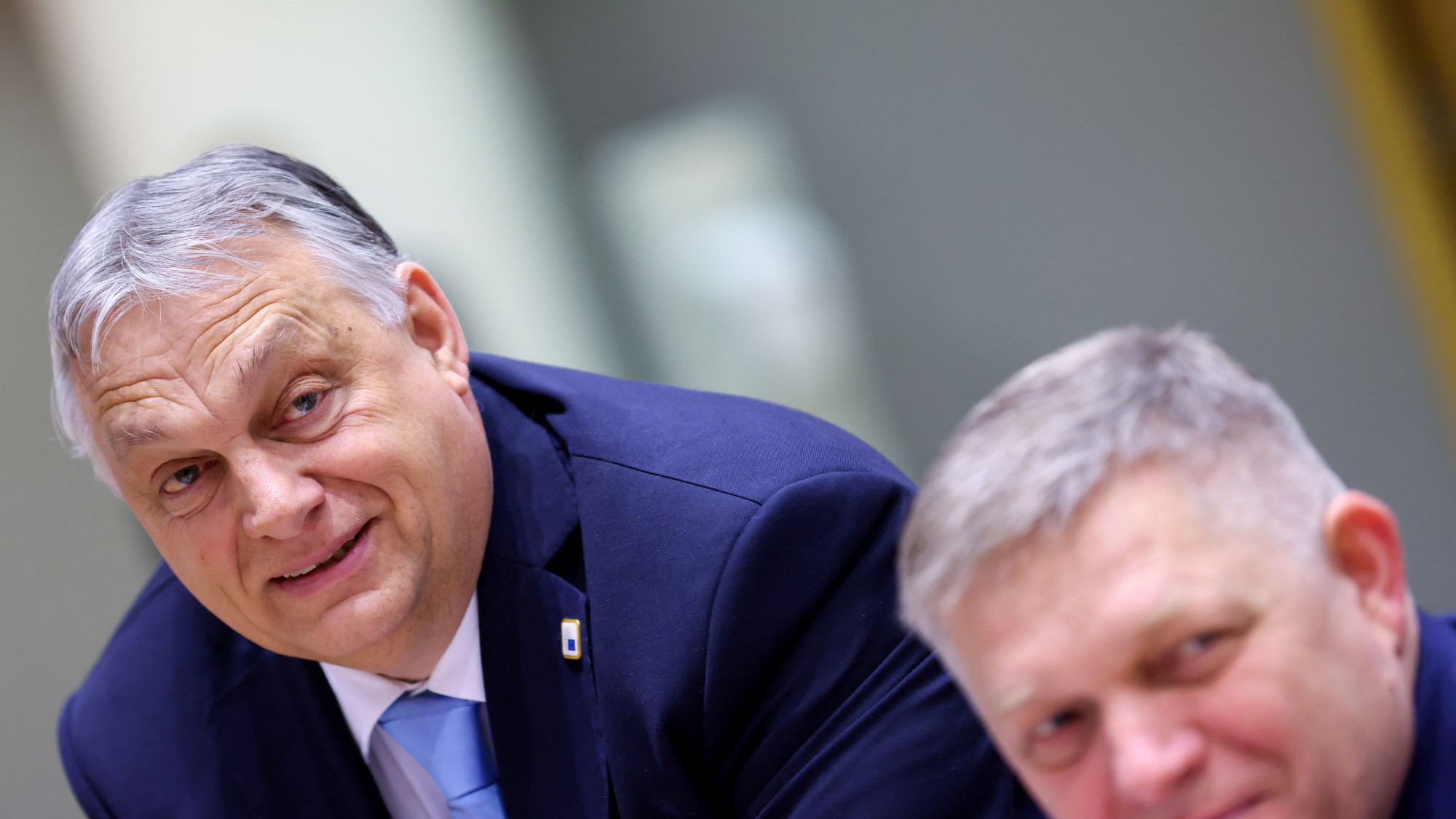 Viktor Orbán a Robert Fico
