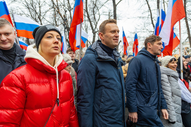 Aleksiej Nawalny z rodziną