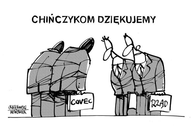 Chinczykom dziekujemy covec chińczycy a2 krzętowski