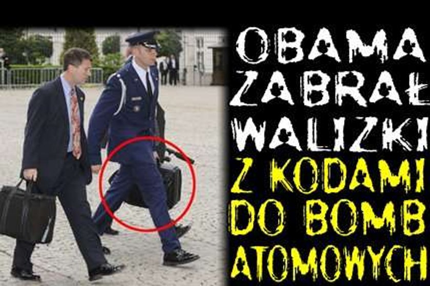 Tym odpala się atomówki. Obama to przywiózł