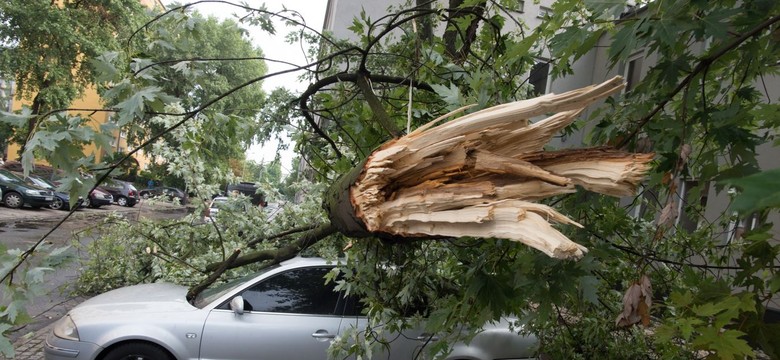 Potężne burze nad Polską. Jedna osoba zginęła, dwie zostały ranne