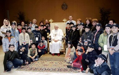 VATICAN- POPE-AUDIENCE-BESLAN