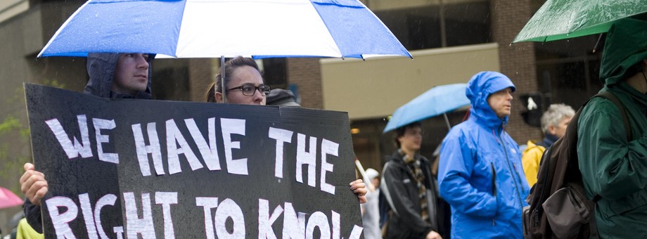 Monsanto protesty genetycznie modyfikowana żywność GMO