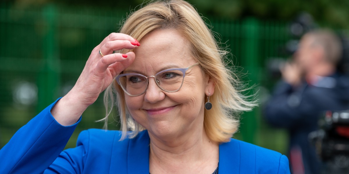 Anna Moskwa, minister klimatu i środowiska. 