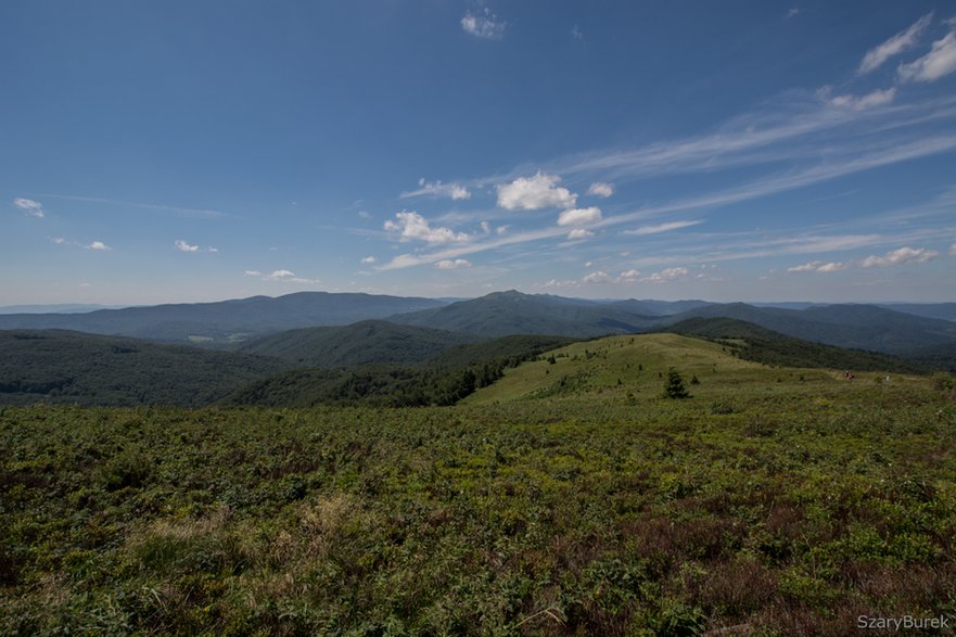 Kamperem na dziko w Bieszczady