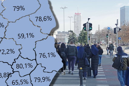 Kredytobiorcy w tych regionach mogą się cieszyć. Raty "cofnęły się" o prawie rok [MAPA]