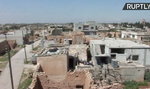 Zniszczenia syryjskiej bazy w Hims po amerykańskim ataku