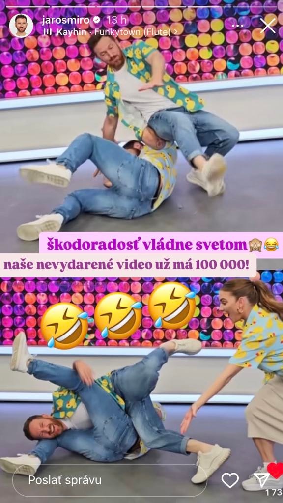 Miro Jaroš sa na nepodarku zasmial.