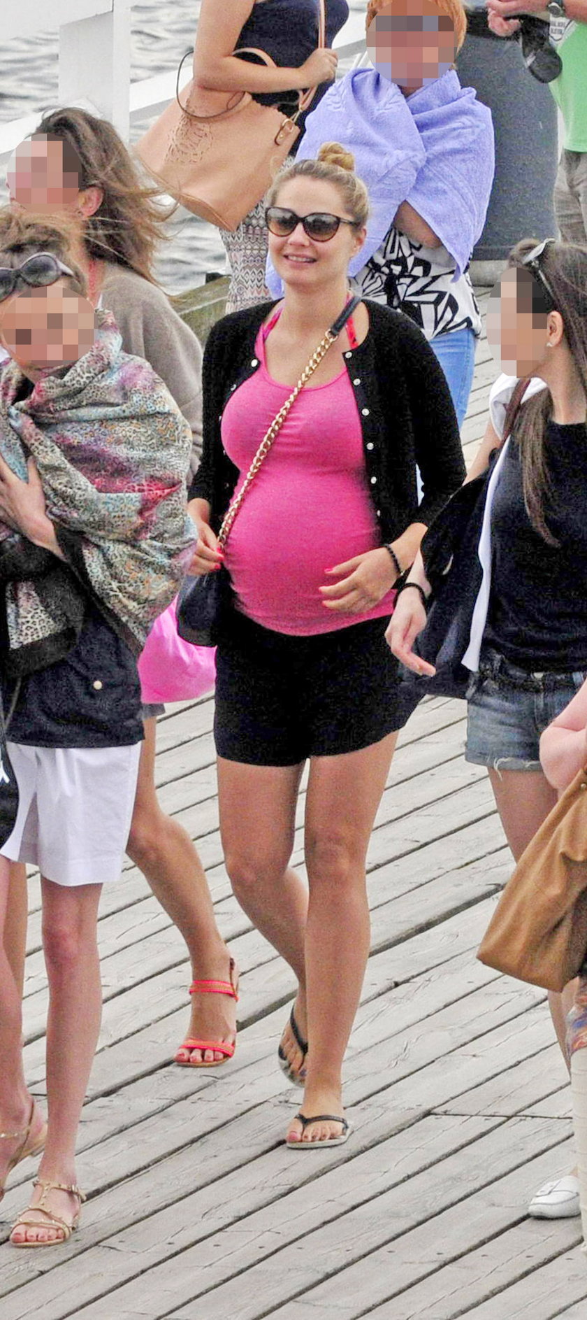 Małgorzata Socha w ciąży